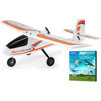 Hobbyzone AeroScout S 2 1.1m SAFE RTF Basic RealFlight