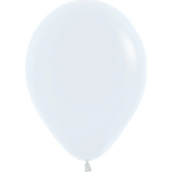 Balón solid 25 cm biely