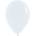 Balón solid 25 cm biely