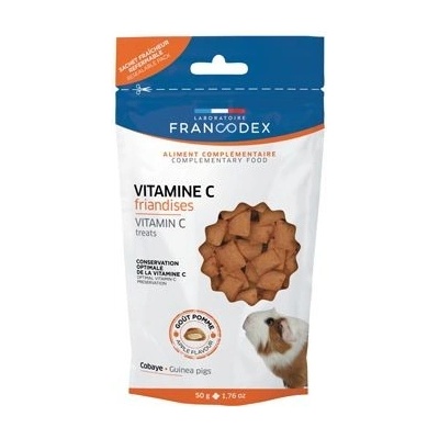 Francodex Pochoutka Vitamin C Morče 50 g – Zbozi.Blesk.cz