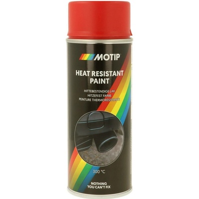 MOTIP žáruvzdorný 300°C 400 ml červený sprej
