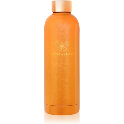 Crystallove Thermal Water Bottle fľaša na vodu Peach Fuzz 500 ml
