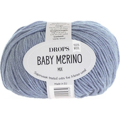Příze DROPS Baby merino mix 37 - světlá levandulová