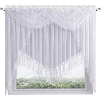 BytoTex Záclona s krajkou DS 105 400x180 cm