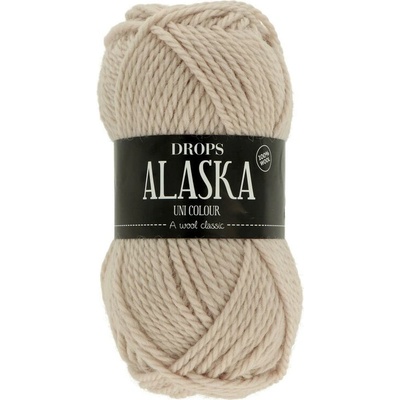 Drops Alaska UNI Colour 69 tmavá béžová