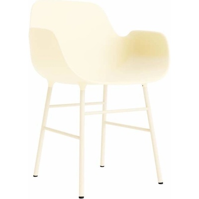 Normann Copenhagen Form s podpierkami rúk Steel cream