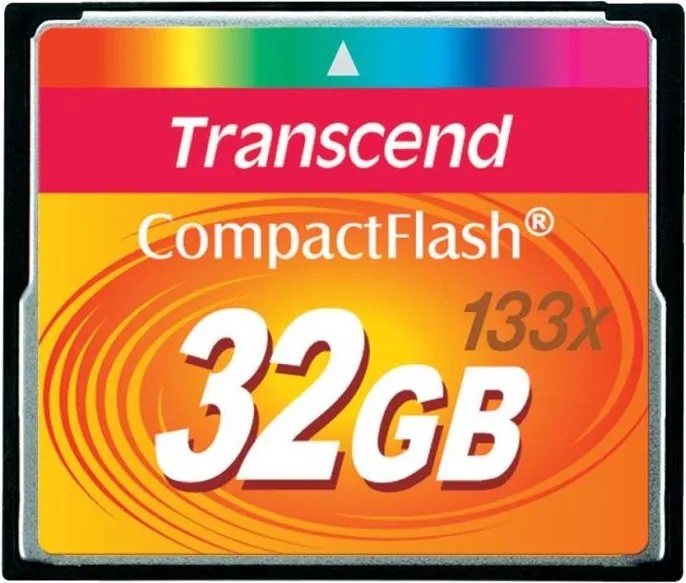 Transcend CompactFlash 32GB 133x (CF) (TS32GCF133)