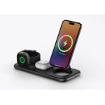 Satechi Qi2 Trio Wireless Charging Pad - with Type A, C, G plugs - Space gray (ST-QTPM-EA) - iStore