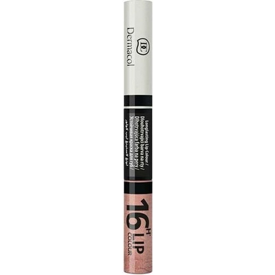 Dermacol 16h Lip Colour Dlouhotrvající barva a lesk na rty 30 3 ml + 4,1 ml
