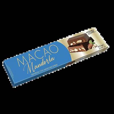 Gianduia mléčná nugátová čokoláda s mandlemi MACAO 250 g