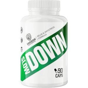 Swedish Supplements Slow Down | Relax & Antistress Formula [90 капсули]