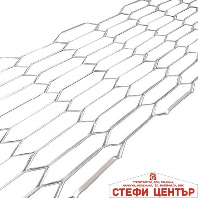 Paolo Мрежа 06 Хром - 120 х 30см - едра (34031)