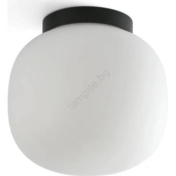 Image 1 of Faro Barcelona FARO 68611 - Плафон AMELIA 1xE27/15W/230V IP44 бял/черен (FA68611)