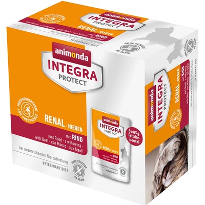 animonda Integra Protect Adult Renal s hovězím 8 x 85 g