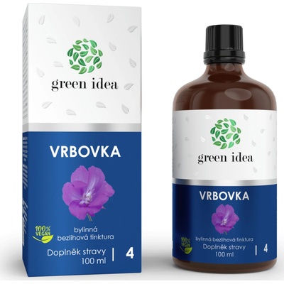 Green idea Tinktura bezlihová Vrbovka 100 ml