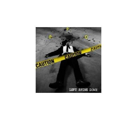 LEFT SPINE DOWN: CAUTION CD
