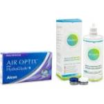 Alcon Air Optix Plus Hydraglyde Multifocal (6 лещи) + Solunate Ⓢ Multi-Purpose 400 ml с кутия