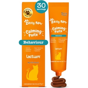 Zesty Paws Calming Paste (75 g) - функционална хранителна добавка за котки за спокойствие и благопол (54091)