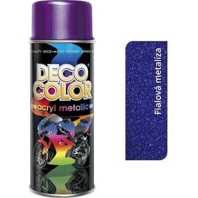 Deco Color Acryl Metallic 400 ml - fialová metalíza