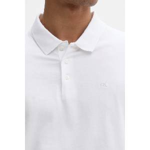 Calvin Klein тениска с яка мъжка от памук (LV04LF200G)