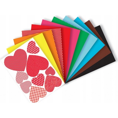 HAPPY COLOR papier samolep. A5 80g/m2 8l