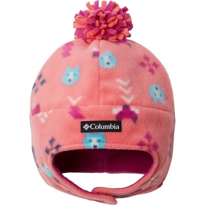 Columbia YOUTH FROSTY TRAIL II EARFLAP BEANIE Dětská zimní čepice, růžová