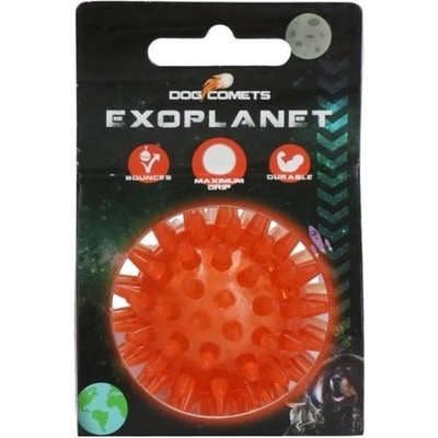 Dog Comets Exoplanet ježatý míč oranžový S 5 cm