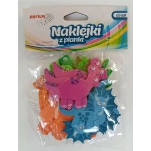 Brewista Dinosaur Foam Stickers 20pcs
