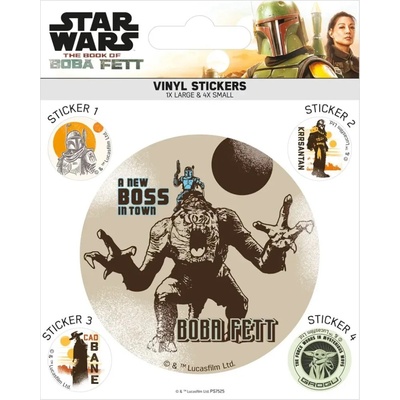 Samolepky Star Wars The Book Of Boba Fett Airbrush
