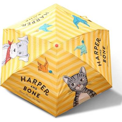 Harper and Bone deštník žlutý