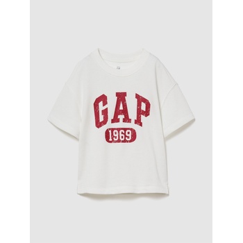 GAP Детска тениска с логото на GAP GAP | Byal | Момчешки | 12-18 месеца