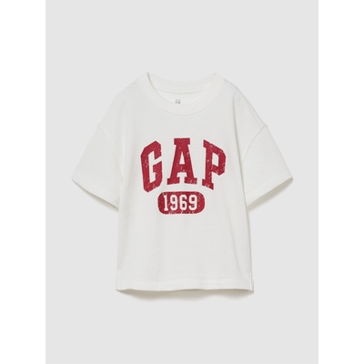 GAP Детска тениска с логото на GAP GAP | Byal | Момчешки | 12-18 месеца