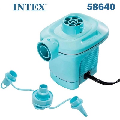 Intex Помпа електрическа за надуваеми изделия, INTEX 58640 Quick-Fill AC, 650 л/мин (58640)