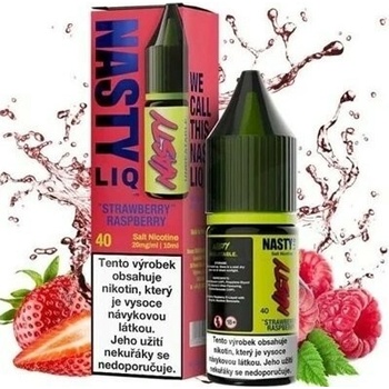 Nasty LIQ Salt Strawberry Raspberry 10 ml 10 mg