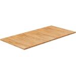 vidaXL Плот за баня светлокафяв 100x50x1, 5 см обработено масивно дърво (343011)