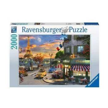 Ravensburger Пъзел Ravensburger 2000 части - Романтична вечер в Париж, 7016716