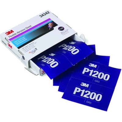 3M 34342 Flexibilný papier P1200 s.z. 140x171 mm