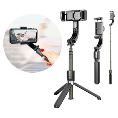Pouzdro L03 Bluetooth šelf tyč se stativem černé