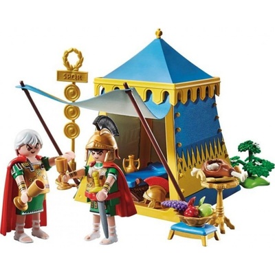 Playmobil 71015 Asterix Veliteľský stan s generálmi