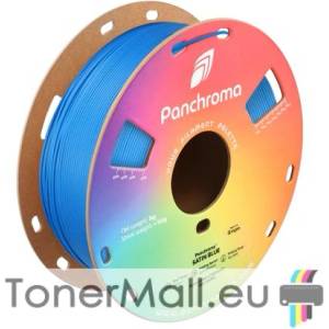 Polymaker PLA филамент Polymaker Panchroma Satin PLA, 1.75 mm, 1.0 kg, Blue - tonermall