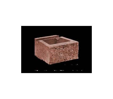 CUP STONE malý RUSTIK Červená