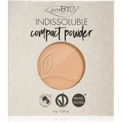 puroBIO Cosmetics Indissouble компактна пудра пълнител цвят 03 9 гр