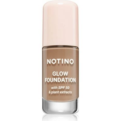 Notino Foundation Glow foundation with plant extracts SPF50 01 medium neutral 30 ml