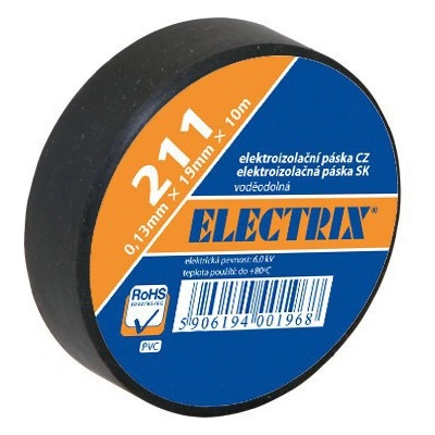 Anticor 211 Elektroizolační páska 19 mm x 10 m černá