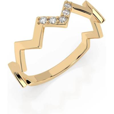Cara Diamanti Пръстен Cara Diamanti Златен С Диаманти K101-10162/1 (K101-10162/1)