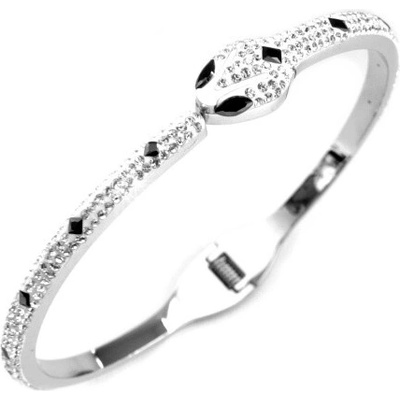 Steel Jewelry náramek had černobílý z chirurgické oceli NR130114