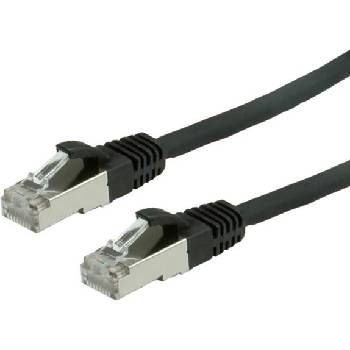 Roline Patch cable S/FTP Cat. 6 1m, Black (21.99.1235)
