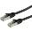 Roline Patch cable S/FTP Cat. 6 1m, Black (21.99.1235)