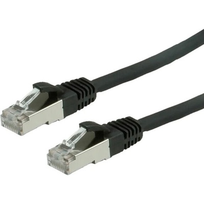 Roline Patch cable S/FTP Cat. 6 1m, Black (21.99.1235)
