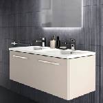 Ideal Standard i. life B стенен долен шкаф, матово пясъчно бежово, 2 чекмеджета, 120 см (T5277NF)